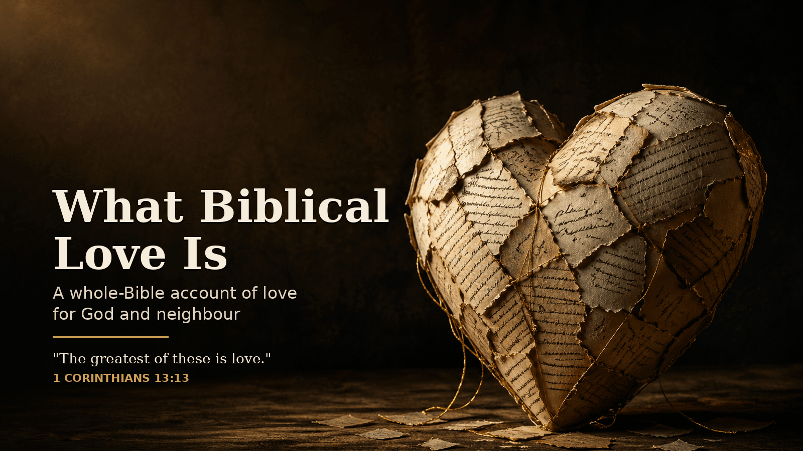 What Biblical Love Is
