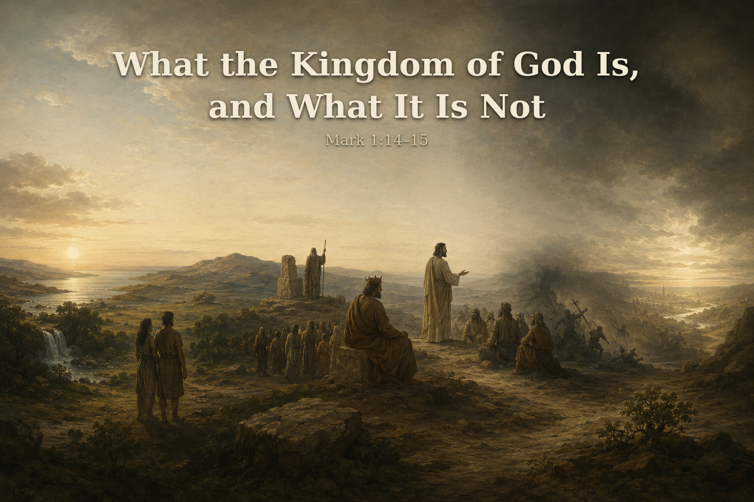 What the Kingdom of God Is, and What It Is Not