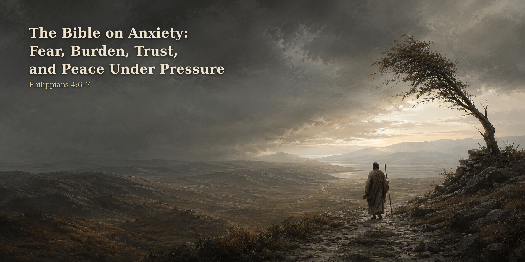 The Bible on Anxiety: Fear, Burden, Trust, and Peace Under Pressure
